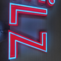 Enseignes LED extérieures étanches à lettres lumineuses pour l'image de marque des magasins