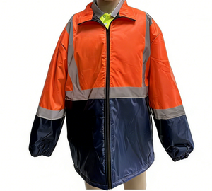 Chaqueta de Seguridad Impermeable y Aislante de Alta Visibilidad, Fabricada con Tela Oxford 150D, para Ropa de Trabajo - Product Image 1