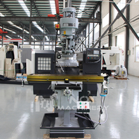 Fraiseuse à métaux verticale et horizontale à tourelle CNC 5HW(CNC) avec système de contrôle GSK