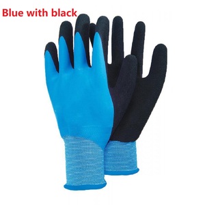 Gants de sécurité imperméables entièrement enduits NBR du Vietnam, avec poignet tricoté élastique et prise en main lisse, pour applications logistiques industrielles - Product Image 3
