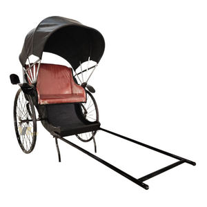 Véhicule de transport d'occasion à bas prix pour exportateurs, 2 places, type pédicab, rickshaw, rickshaw traditionnel à traction manuelle ou jinrikisha - Product Image 1