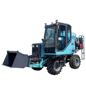 Mezcladora de <span class=keywords><strong>boca</strong></span> plana totalmente hidráulica, mezcladora de hormigón autopropulsada con tracción delantera, certificación CE incluida - Product Image 1