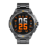 Montre connectée GPS QW76 en promotion usine, écran AMOLED 1,43 pouces, tracker d'activité multisports, montre intelligente d'extérieur, logo personnalisé OEM/ODM