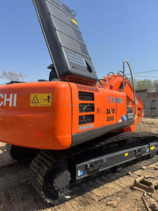 HITACHI เครื่องขุดดินระบบไฮดรอลิก Zx240 Zx350รถขุดขนาดใหญ่ Zx200ใช้20ton HITACHI Zx200รถขุดขนาดใหญ่สำหรับขุดดินขนาด20ตัน - Product Image 2