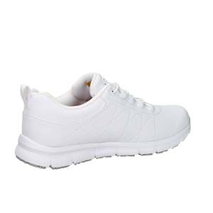 Skechers Donna Slip On Chaussures en toile blanches pour femmes, vêtements décontractés - Product Image 5