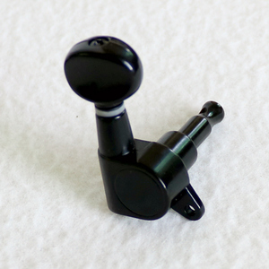 Donlis - Juego de Clavijas de Guitarra de Color Negro con Mango Ovalado MH105 <span class=keywords><strong>para</strong></span> Guitarras Eléctricas Estilo ST y TL - Product Image 2