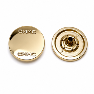 Botones de Presión Redondos de Aleación de Zinc de 12 mm con Logotipo Personalizado, Botones Metálicos para Prendas - Product Image 2