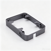 Cadre en aluminium usiné CNC de précision, boîtier d'équipement électronique sur mesure avec anodisation, pièces usinées CNC en alliage d'aluminium
