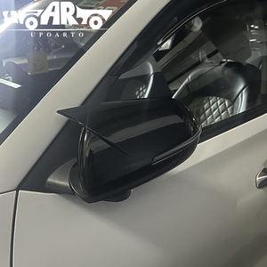 Auto parte nueva cubierta de plástico para espejo lateral de coche tapas de fibra de carbono parece cubierta de espejo lateral de puerta para KIA Sonet 2020 + <span class=keywords><strong>Carens</strong></span> <span class=keywords><strong>2022</strong></span> + - Product Image 3