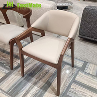 Fauteuil de salon moderne en cuir durable sur mesure pour usage commercial dans les hôtels, les resorts, les appartements, les villas, les salles à manger et les salons