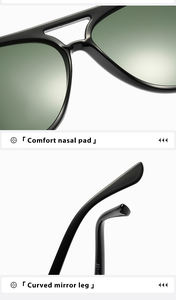 Gafas de Sol Polarizadas de Moda para Hombre, Marca 4125, Negras, Extra Grandes, Nuevas - Product Image 6