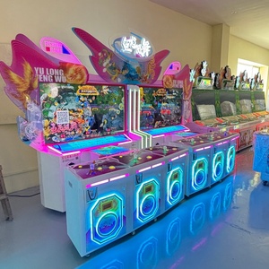 Wholesale Commercial 6-Player Multi-Screen 'Yu Long Feng Wu' Fishing <b>Arcade</b> Coin-Operated Luxury Entertainment Machine - Product Image 2