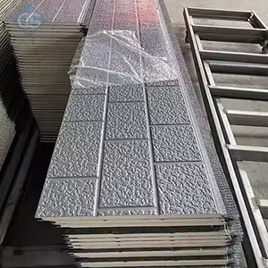 Panneaux muraux et de toiture en métal écologiques résistants au feu Taigang, noyau sandwich, <span class=keywords><strong>appartement</strong></span>, design traditionnel, <span class=keywords><strong>isolation</strong></span> thermique - Product Image 2