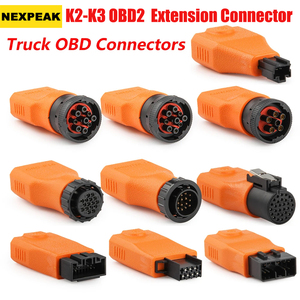 Herramienta de diagnóstico de camiones NEXPEAK <span class=keywords><strong>K2</strong></span> K3 adaptador OBD2 con y pantalla Digital para ISUZU BENZ para - Product Image 6
