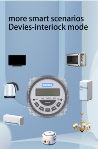 Temporizador Digital LCD TM619 AC220V 230V 240V 16A 30A, <span class=keywords><strong>Interruptor</strong></span> de Tiempo Programable con Relé, Programación Semanal, Funcionamiento de 24 Horas - Product Image 6