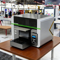Impresora UV Económica, Máquina de Impresión UV, Impresora Plana con Ciclo de Tinta Blanca, Impresora Plana UV A3