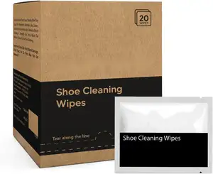 Custom Shoe Cleaner Wipes Quick Wipes Travel Removes Dirt Grime Stains Cleaning Wipes