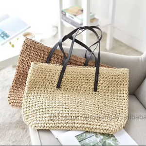 Straw Bag Woven Bag New Beach Bag Travel Wild Holiday Handbag - Product Image 1