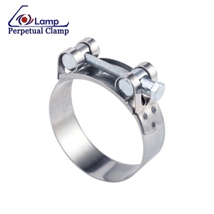 Unitario di Alimentazione Singolo Bullone In Acciaio Inox Heavy Duty Tubo Tubo Morsetto - Product Image 2
