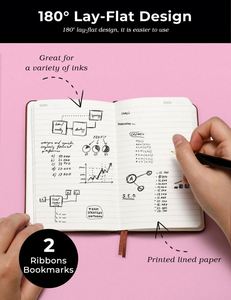 Wholesale Custom Fabric Hardcover Small Pocket <b>Notebook</b> 100 Sheets <b>Lined</b> Gift Journals - Product Image 3