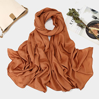 Zifeng OEM Turban en coton et lin crypté uni, style rétro, châle turban, accessoires pour femmes, automne et hiver