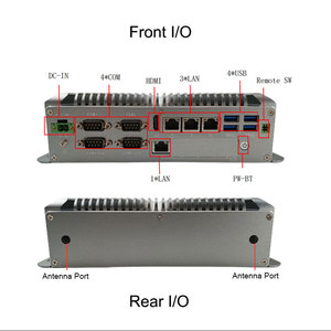 Pabrik OEM ODM kotak industri komputer ukuran kecil WIFI HD kotak tanpa kipas <span class=keywords><strong>PC</strong></span> 8G <span class=keywords><strong>RAM</strong></span> 2 Lan J1900 N2840 <span class=keywords><strong>PC</strong></span> Mini - Product Image 6