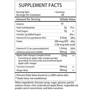 Vitamina B6 y <span class=keywords><strong>B12</strong></span> con Sabor Natural a Manzana para el Apoyo Inmunológico, la Digestión y el Bienestar, Proporciona Energía y Vitalidad Natural para Niños - Product Image 2