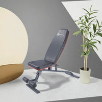 Banc de musculation commercial pliable et réglable en acier, utilitaire, portable, pour squats, sécurisé et durable, équipement de fitness