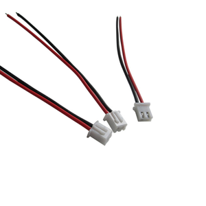 Mini mikro JST 2.54 XH 2-Pin konnektör fişi teller kablolar ile 2 <span class=keywords><strong>3</strong></span> 4 5 6 pinli konnektör 26AWG 5cm/10/15/20/30 cm - Product Image 1