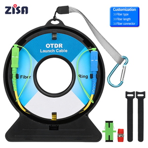 Cable de Extensión para Pruebas de Fibra Óptica OTDR ZISA, SC/FC/ST/LC-UPC/APC, 150M 300M 500M 1000M 2000M, Cable de Lanzamiento OTDR SM MM - Product Image 1