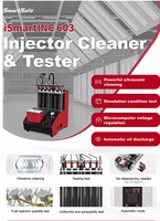 Probador de Inyectores de Combustible CNC-603C, Máquina de Limpieza de Automóviles, Equipo de Banco de Pruebas CNC-603A, Compatible con Múltiples Idiomas