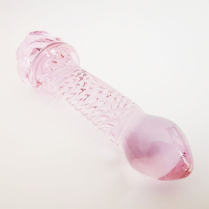 Handgemachte Kristallglas Pink Dildo Rose Penis Wieder verwendbare Sex liefert Phallus Adult Spielzeug für Frauen Damen Mädchen Mastur bator - Product Image 5
