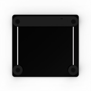 Modernes Design Batterie armes Glas LCD-Digital anzeige Wiege glas 180KG <span class=keywords><strong>440LB</strong></span> Haushalts körper waage - Product Image 3