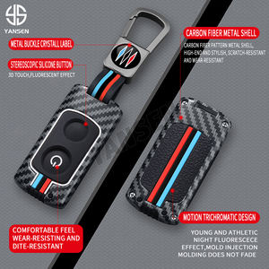 Nouvelle protection de coque de protection de boîtier de clé à distance en alliage pour YAMAHA Xmax 250 300 NMAX 125 Aerox 155 NVX155 Nvx <span class=keywords><strong>Mvx</strong></span> 55 porte-clés de moto - Product Image 2