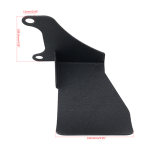 Bouclier thermique d'arbre de transmission arrière en acier inoxydable pour Subaru BRZ Toyota 86 GR86 Scion FR-S ZN6 ZC6 ZN8 ZD8 FDJ-315-BK - Product Image 6