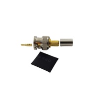 Câble coaxial RF de haute qualité 0-4 GHz, fil d'antenne électrique étanche, CCTV BNC, connecteur mâle à sertir RG59