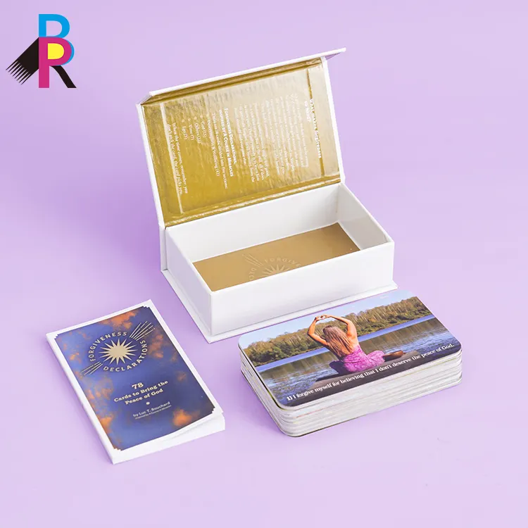 Custom Printing Motivational Affirmation Self Care Cards Psychology Mindful Affirmation Cards Deck Set For Mental Health
