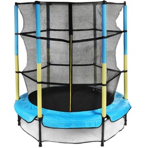 Customizable 55-Inch Elastic round Indoor <strong>Trampoline</strong> Children's Fitness Home Use with Protective <strong>Net</strong> Design Wholesale - Product Image 5
