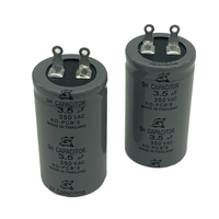 Sk Capacitor for Fan 2.5uf 450v Motor Industrial Electric Fan Capacitor 50/60hz 3.5uf Capacitor Manufacturer