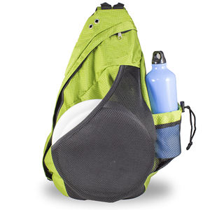 Sac de disc-golf personnalisé et durable avec porte-bouteille, sac de disc-golf à bandoulière, capacité de 6 à 12 disques - Product Image 4