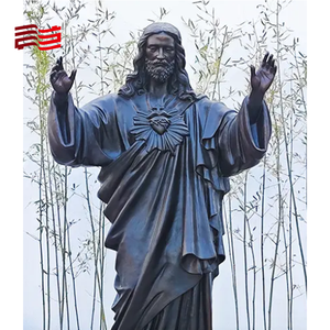 Cafa Design Team Mano de obra fina Puede personalizar Jesús Estatua de bronce Escultura de Jesús - Product Image 3