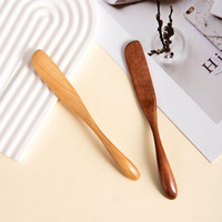 Couteau à beurre en bois, spatule à pâtisserie, couteau à fromage, spatule à confiture, couteau à pain, spatule à miel, spatule à confiture