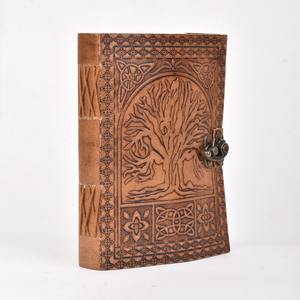 Carnet en cuir de chèvre TC Tree à prix raisonnable, style vintage, fait main, en vente par les exportateurs - Product Image 3