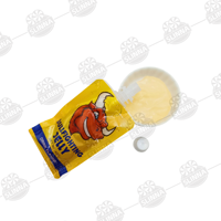 En gros, Pochette à bec verseur Halal de bonbons gélifiés sucrés, boisson gélifiée à sucer portable, pouding gélifié aux saveurs de fruits pour enfants