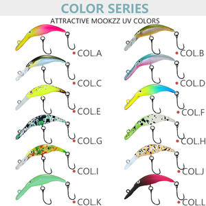 Leurre Micro à Lame Longue <span class=keywords><strong>Chili</strong></span> <span class=keywords><strong>Pepper</strong></span> Sinking Minnow 38mm/2.3g - Leurre de Finesse à Coulée Lente pour Truite et Poisson-chaud avec Hameçon Simple Barbelé - Product Image 6