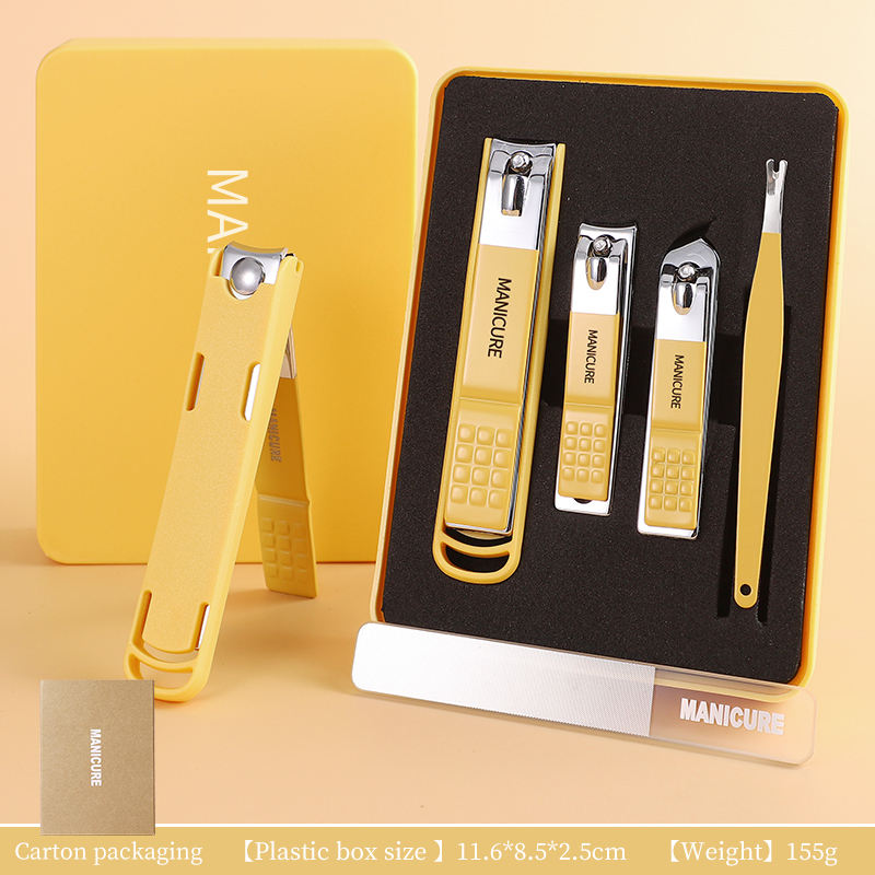 Ensemble de 5 pièces jaune