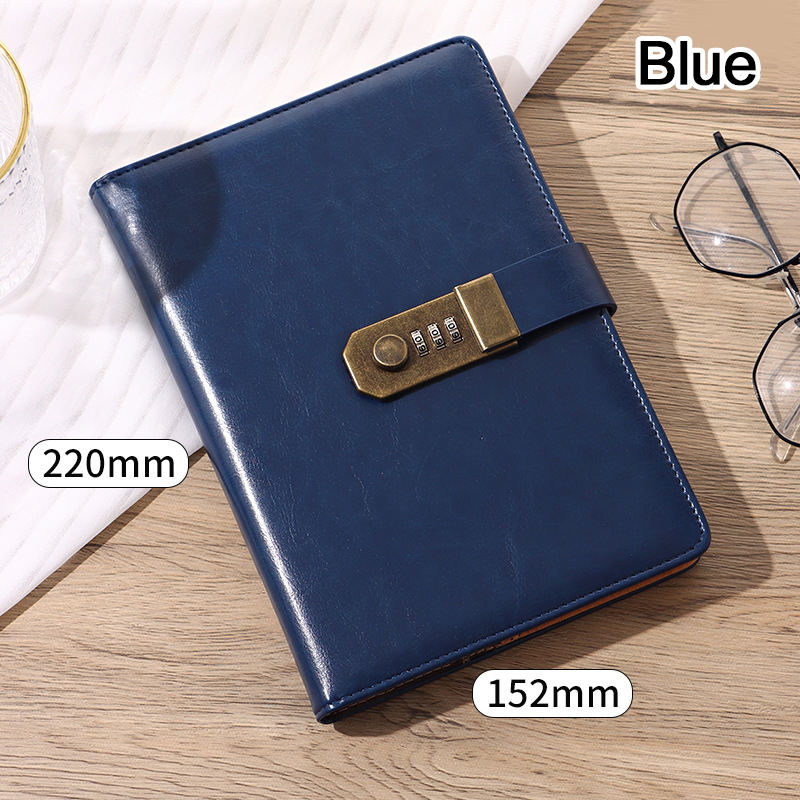 A5 Password notebook-Blue
