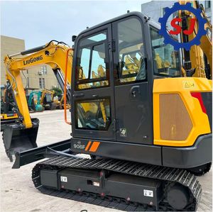 Miniexcavadora Liugong 906F de 6 Toneladas a Precio Económico, Motor Yanmar, Excavadora Hidráulica, Movimiento de Tierras, Cucharón de 0.21m, Potencia de 35.8kW - Product Image 4