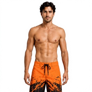 Wholesale <b>Mens</b> Boardshorts Custom Brand Quick Dry Swim <b>Trunks</b> Beach Shorts Surfing Swimwear Polyester Lightweight Comfortable - Product Image 1