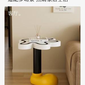 Table basse en bambou Mickey Mouse, mobile, pour salon, compagnon de canapé, décoration créative pour la maison, design contemporain - Product Image 3